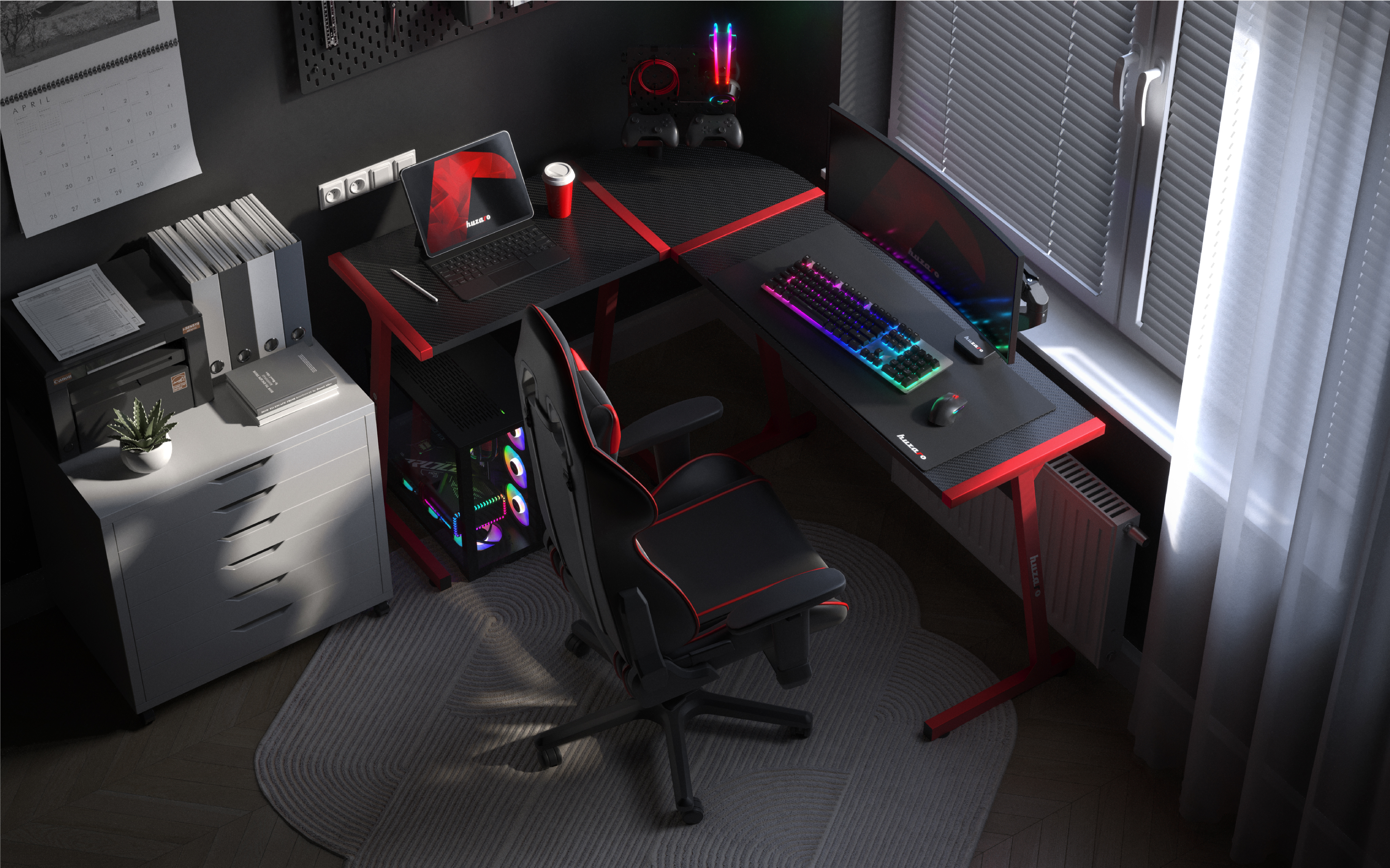 Huzaro Hero 6.0 Red zbliżenia